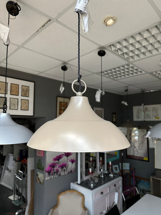 Lampada a sospensione beige