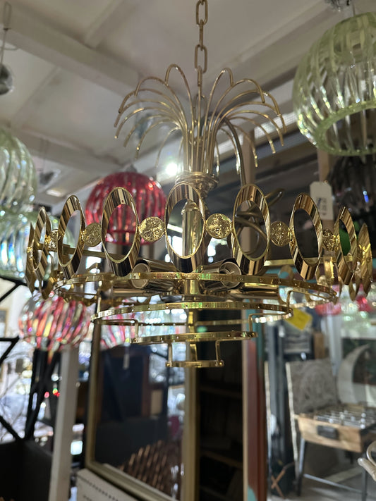 lampade in Struttura in metallo dorato