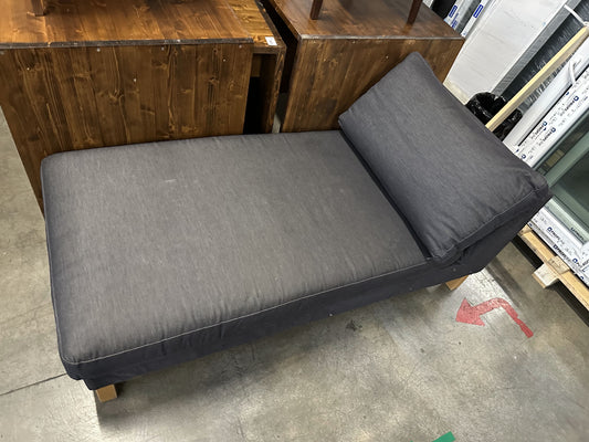 Rivestimento originale Ikea, sedia supplementare Longue - Ullevi grigio scuro (Usato)