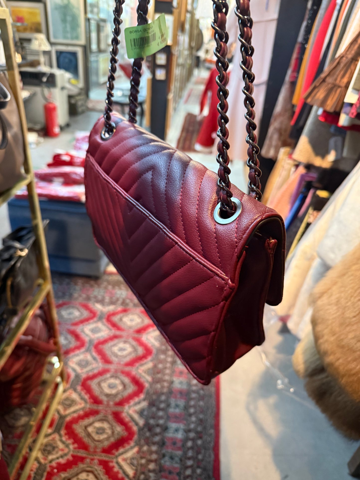 Borsa da donna bordeaux