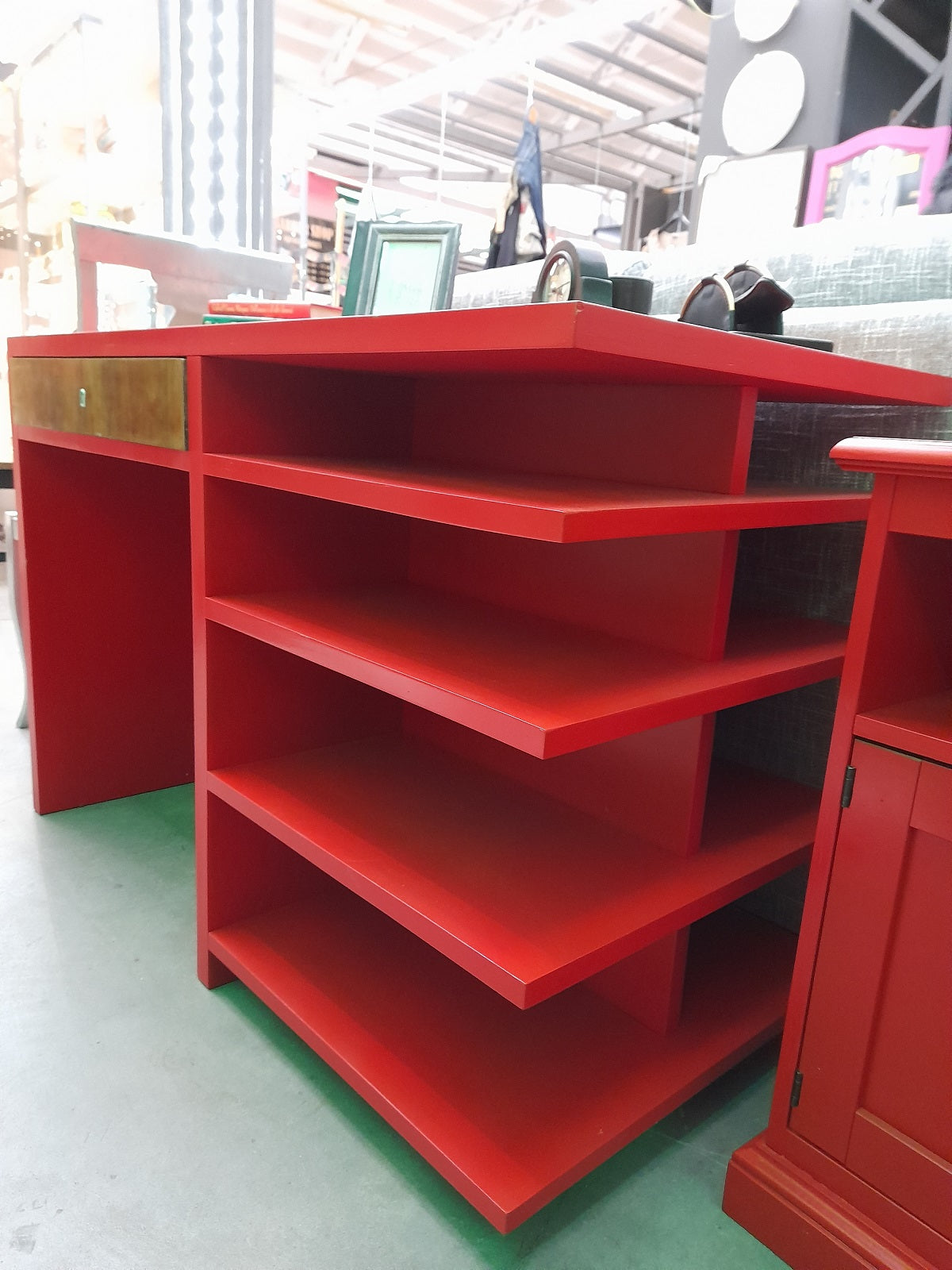 SCRIVANIA vintage Rossa