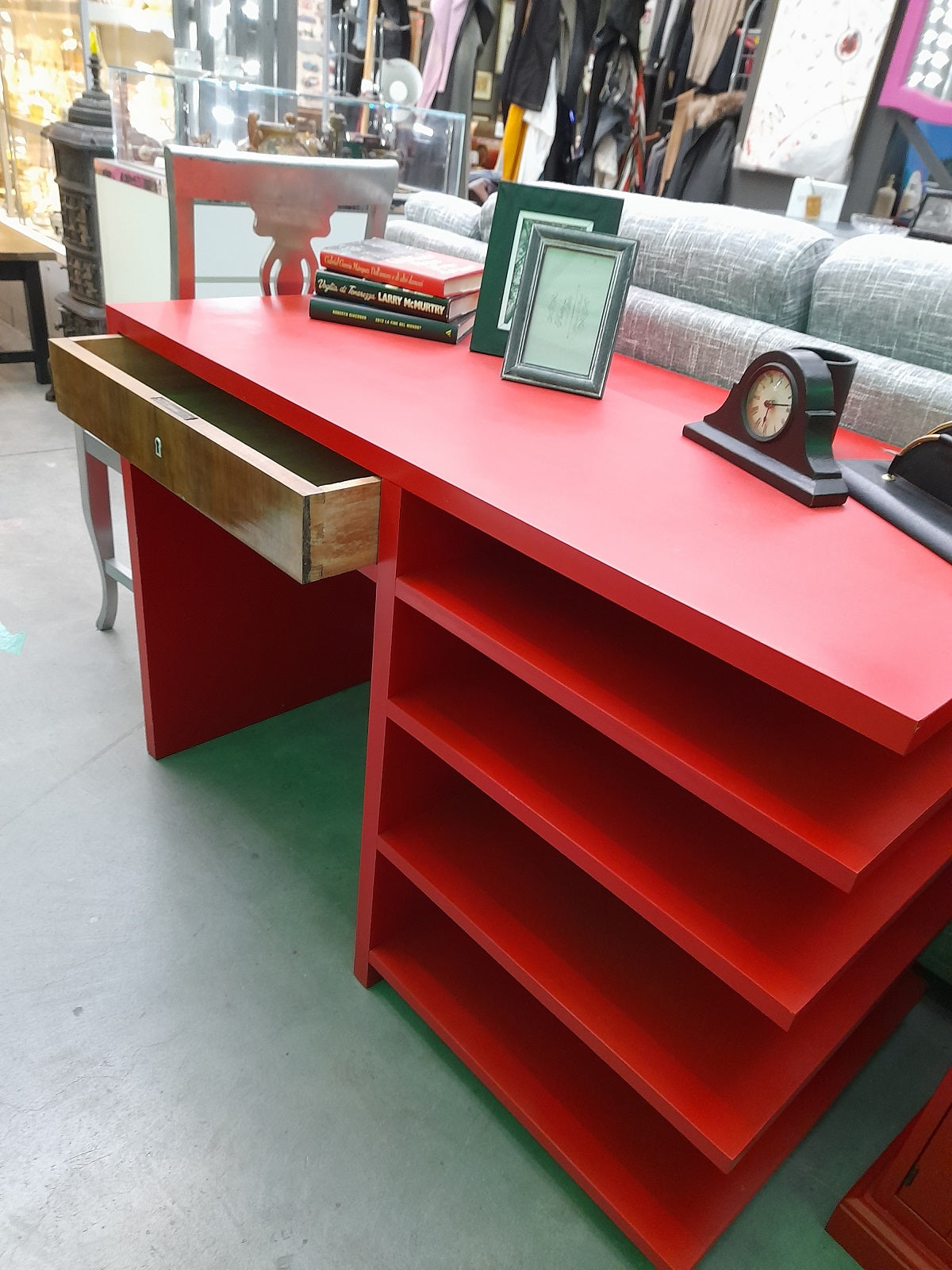 SCRIVANIA vintage Rossa