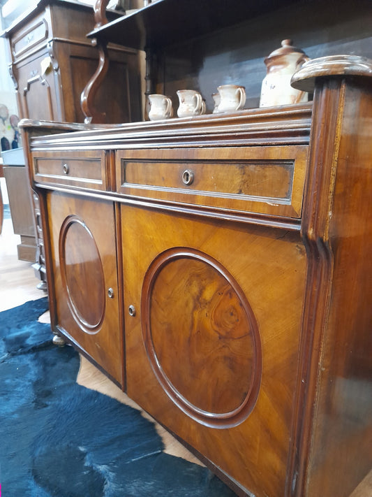 CREDENZA Biedermeier in noce