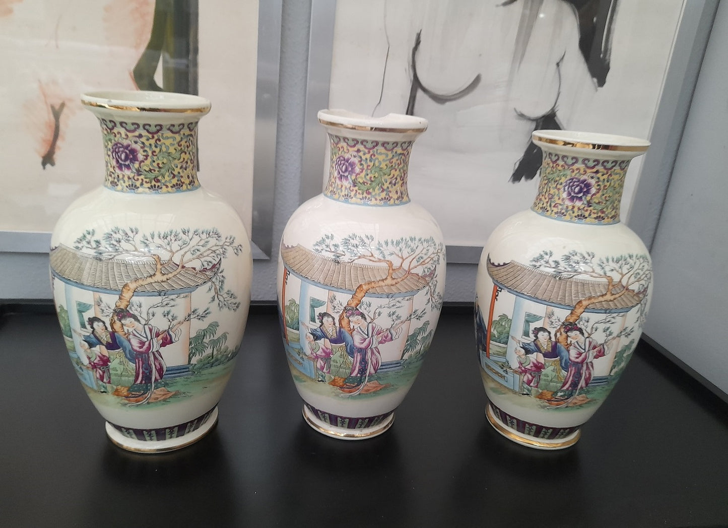 SATSOMA Set Tempio vasi decorativi