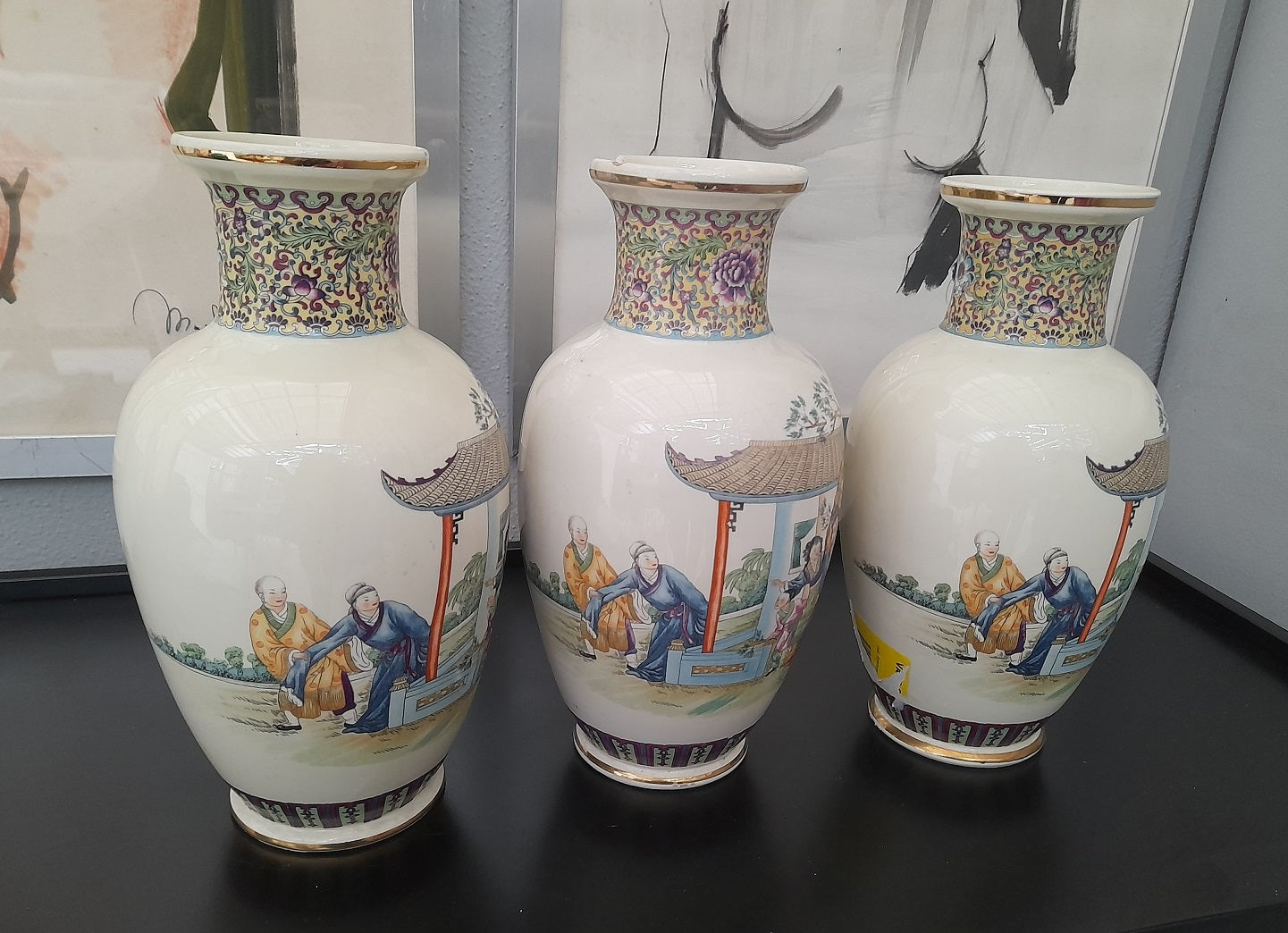 SATSOMA Set Tempio vasi decorativi