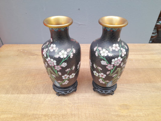 CLOISONNE' vaso decorativo