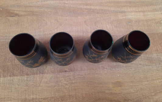 BICCHIERI Broze Flower