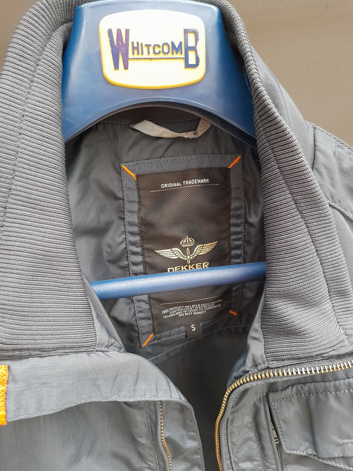 DEKKER giacca uomo blu