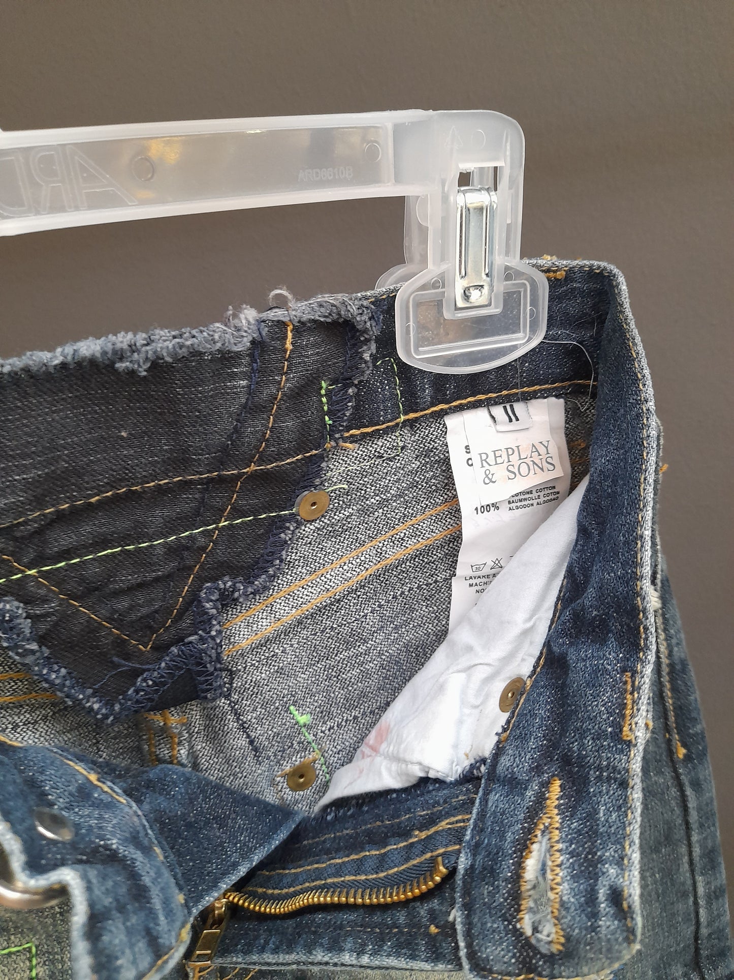 REPLAY & SONS completo jeans bambino
