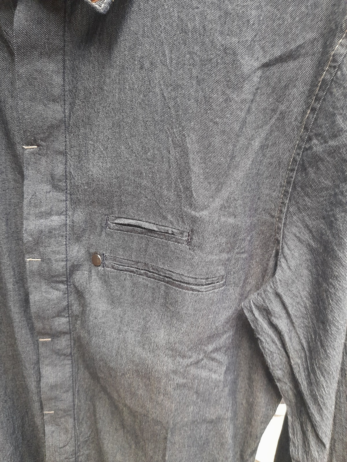 SISLEY camicia uomo jeans