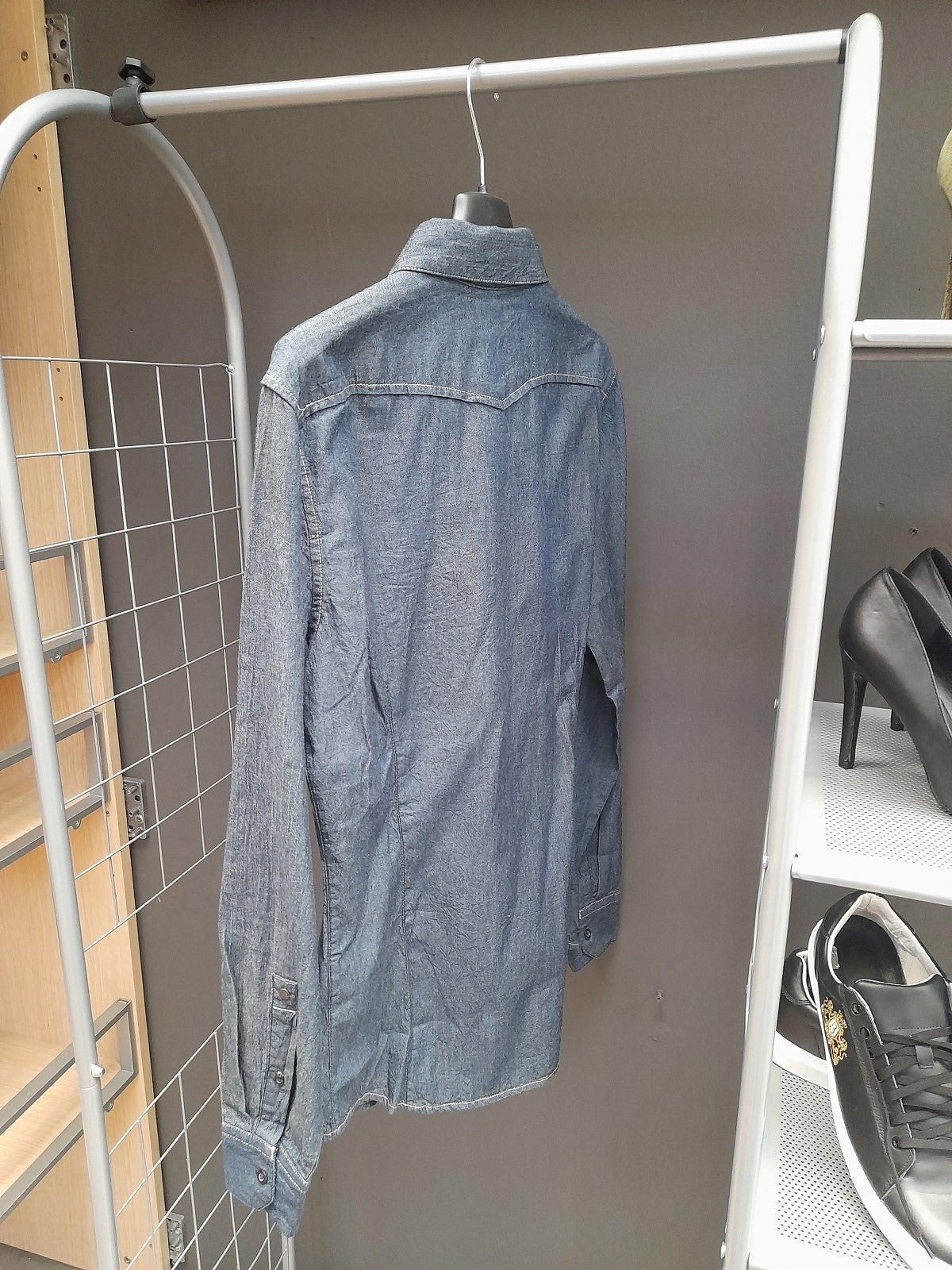 SISLEY camicia uomo jeans
