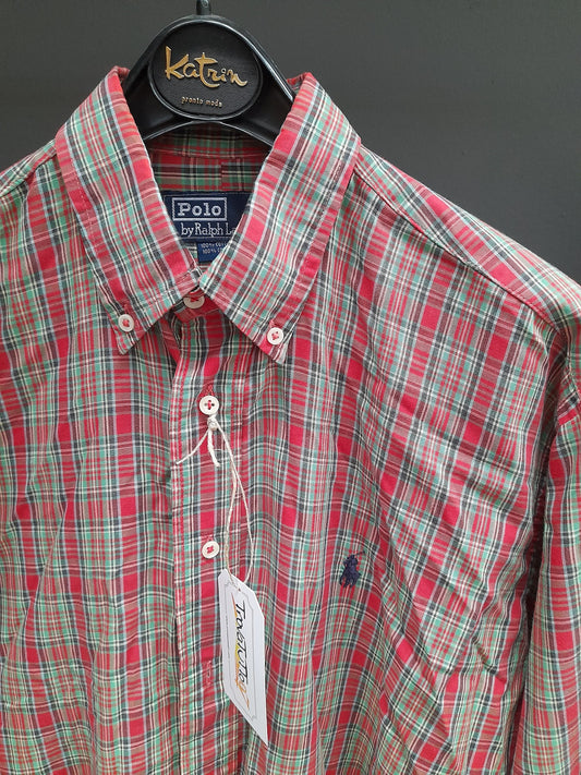 POLO RALPH LAUREN camicia scozzese ragazzo