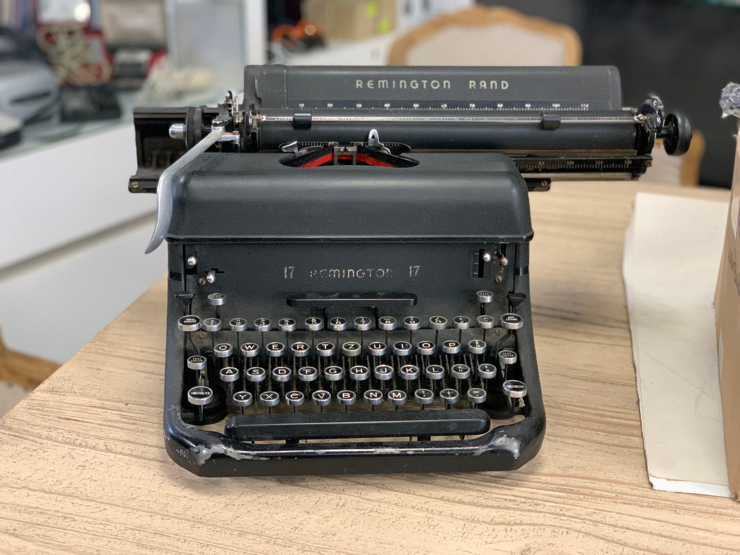 REMINGTON RAND - Macchina da scrivere anni '50