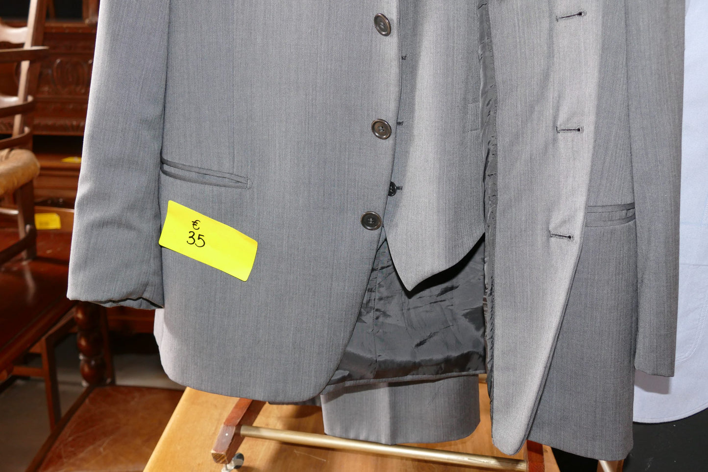 COMPLETO UOMO - Abito grigio con gilet