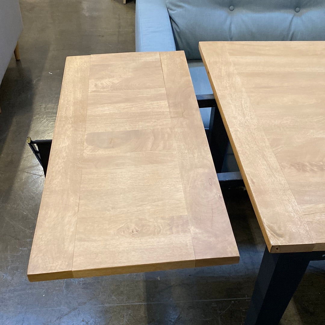 CEZANNE - Tavolo allungabile in legno di mango