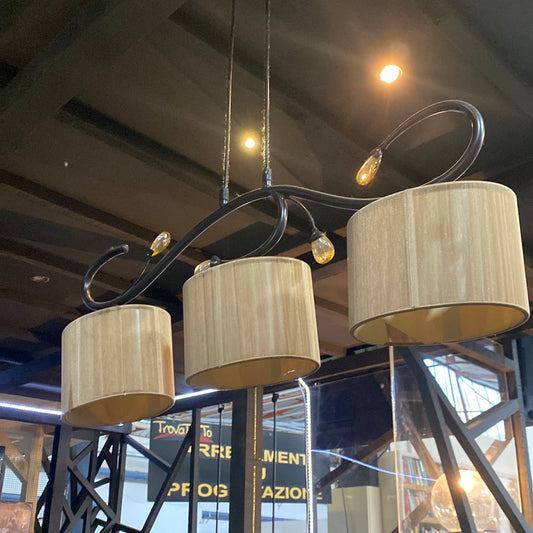 LAMPADARIO goccia d'oro