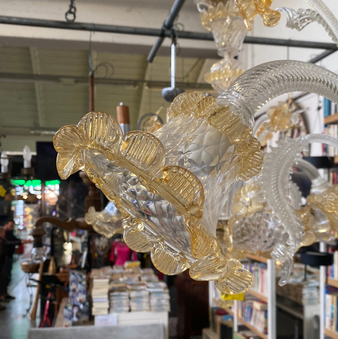LAMPADARIO vetro di Murano