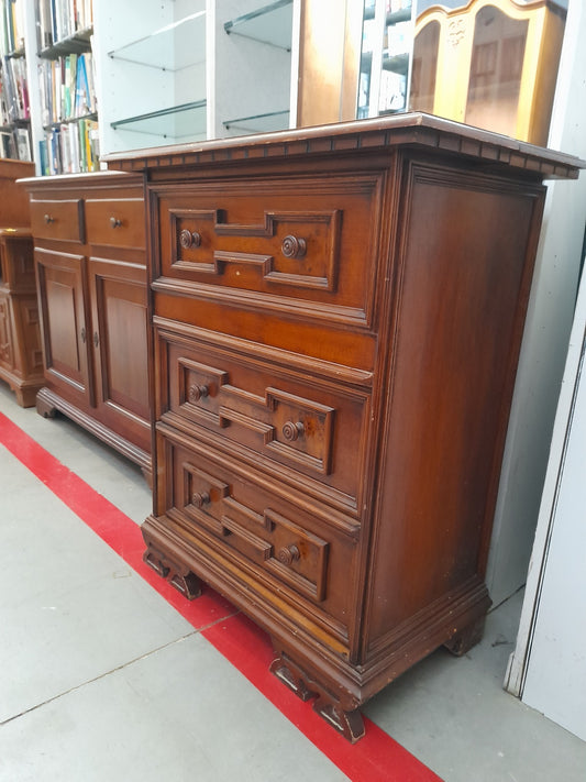 CASSETTIERA con scrittoio