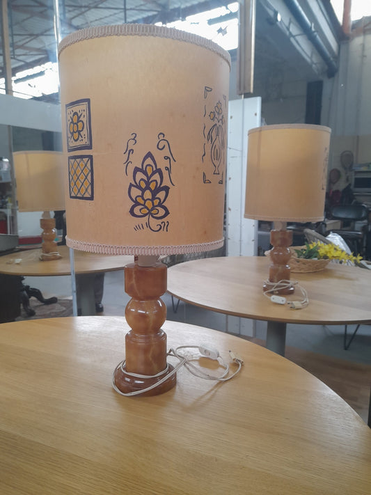 LAMPADA con base in ceramica