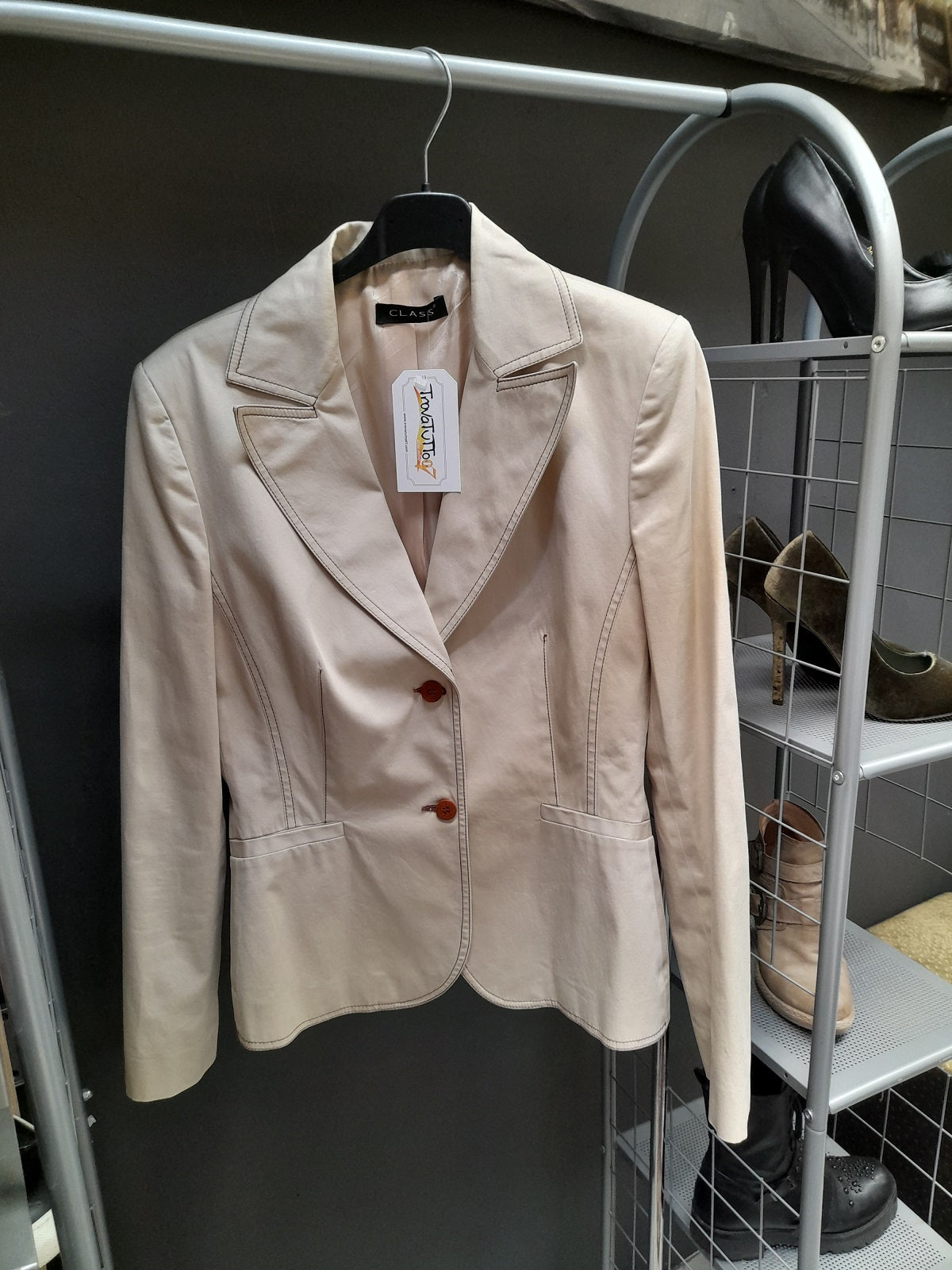 CLASS giacca donna beige