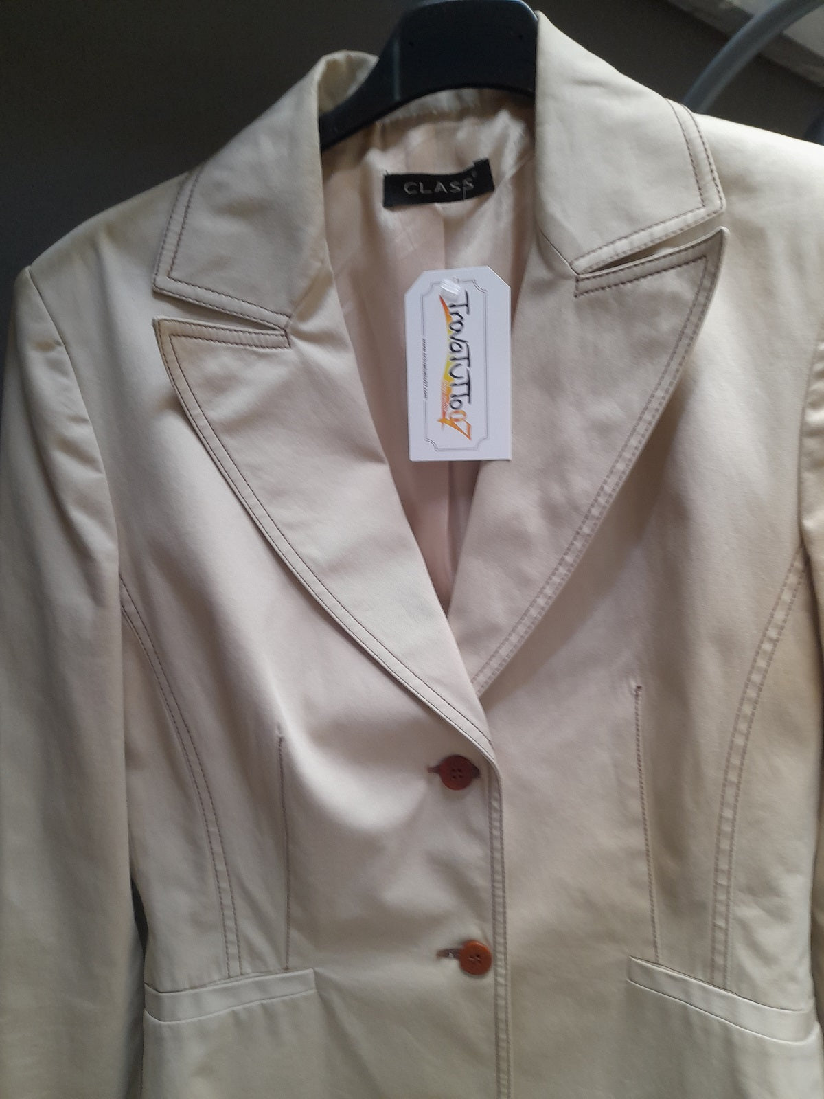 CLASS giacca donna beige