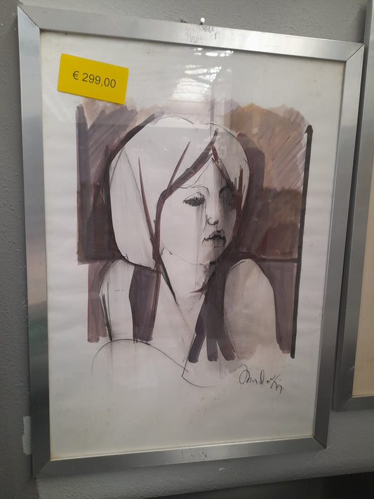 QUADRO Ritratto di donna