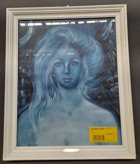 ELEN B. ritratto in blu