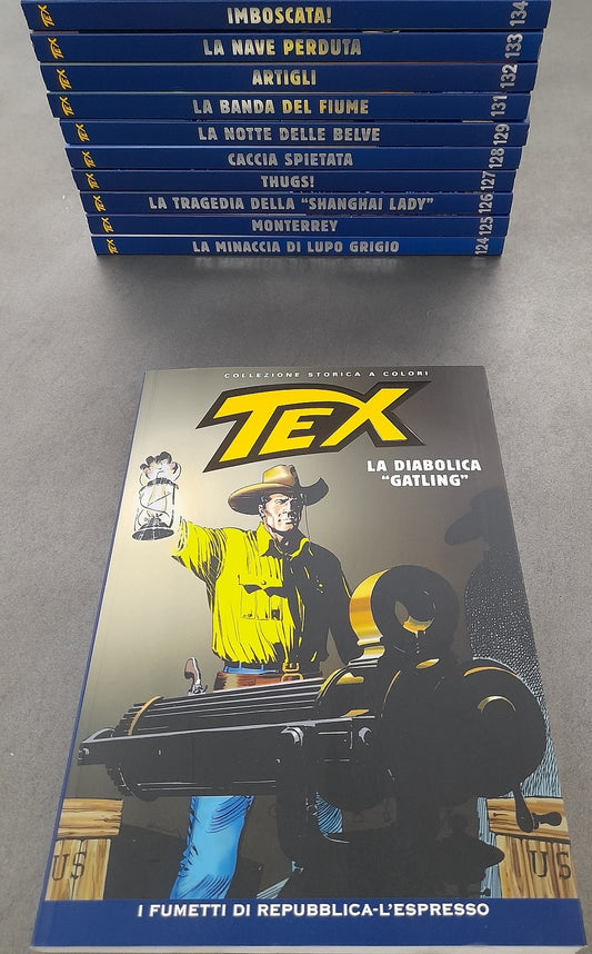 TEX WILLER n. 130 La diabolica "gatling" - Collezione storica