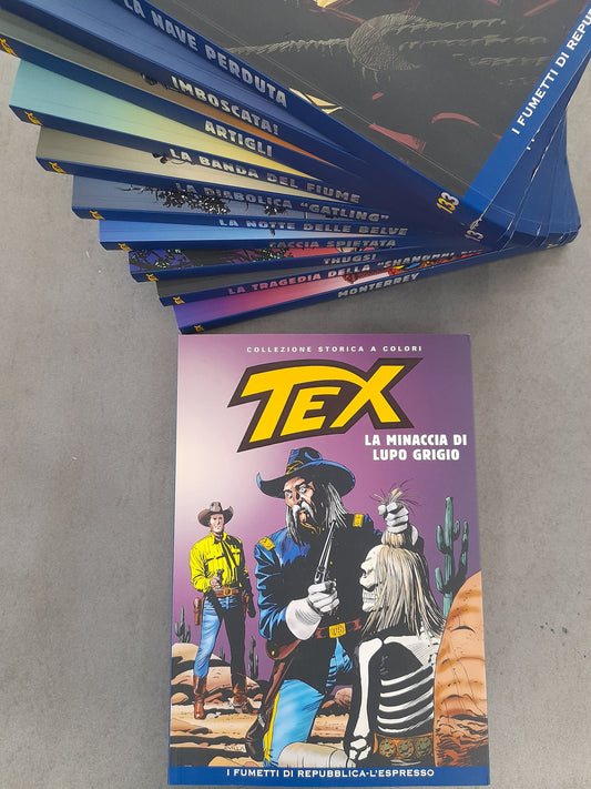 TEX WILLER n. 124 La minaccia di lupo grigio - Collezione storica