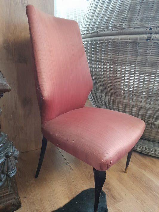 POLTRONCINA in tessuto rosa