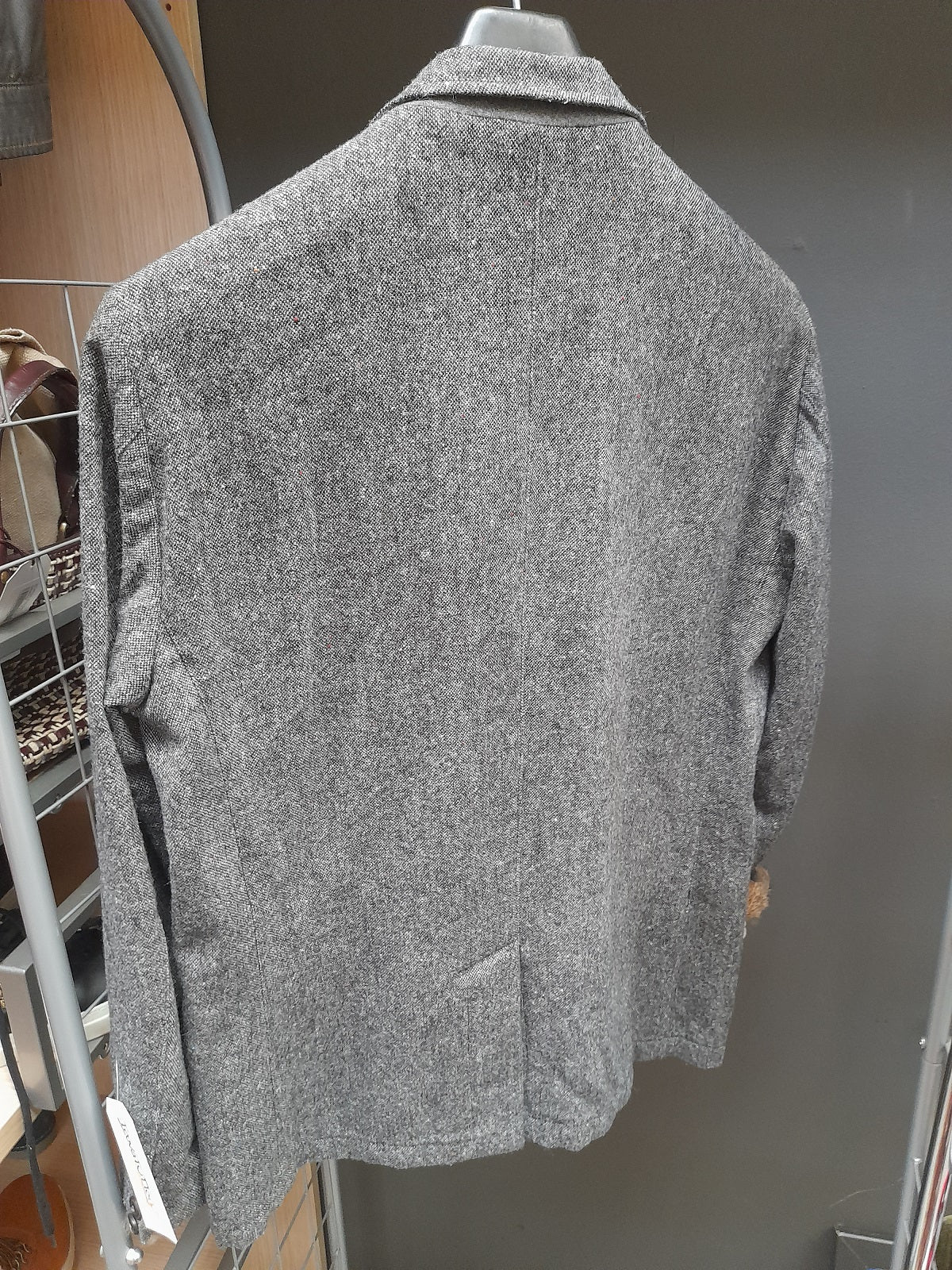 LIBERTY ROSE giacca uomo in lana grigia
