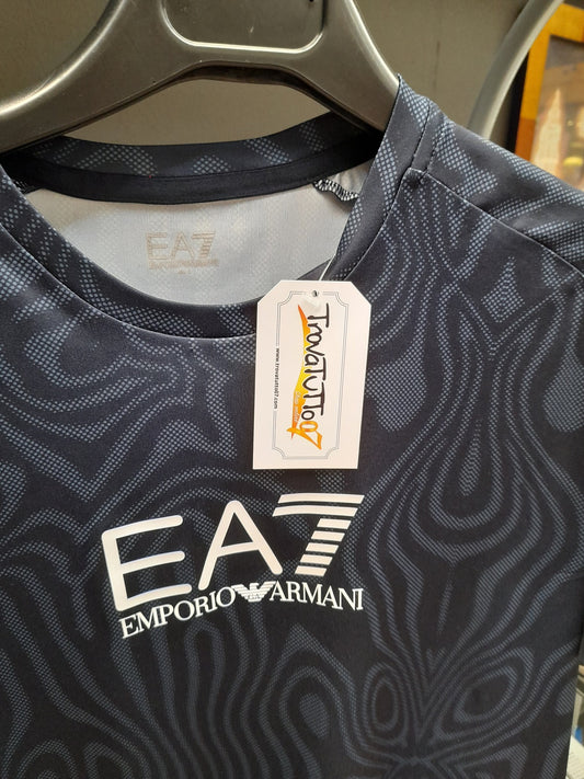 EA7 EMPORIO ARMANI - T-shirt blue navy