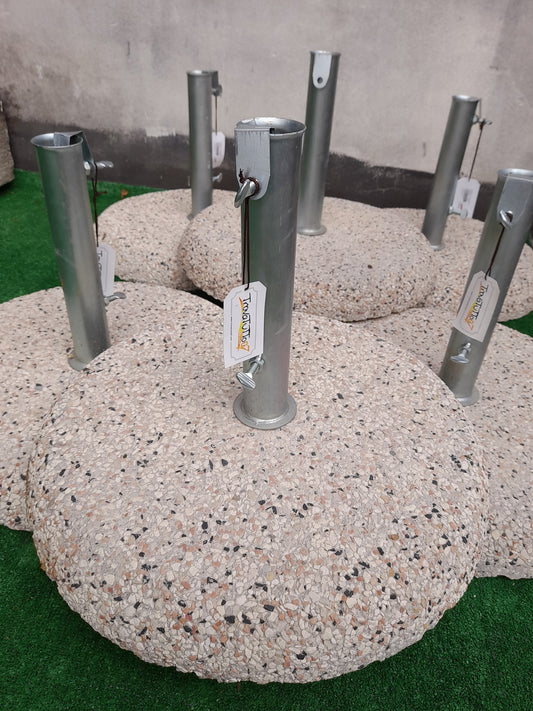 BASE OMBRELLONE in graniglia