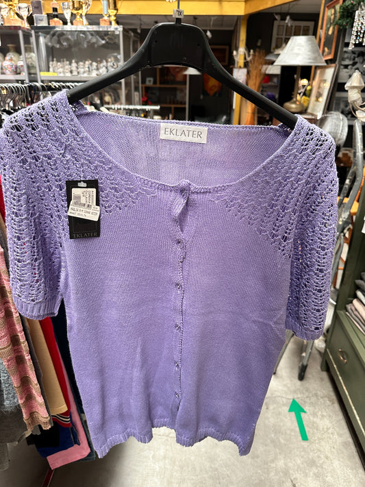 Maglia aperta con bottoni
