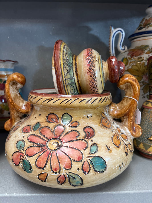 Zuppiera ceramica Deruta