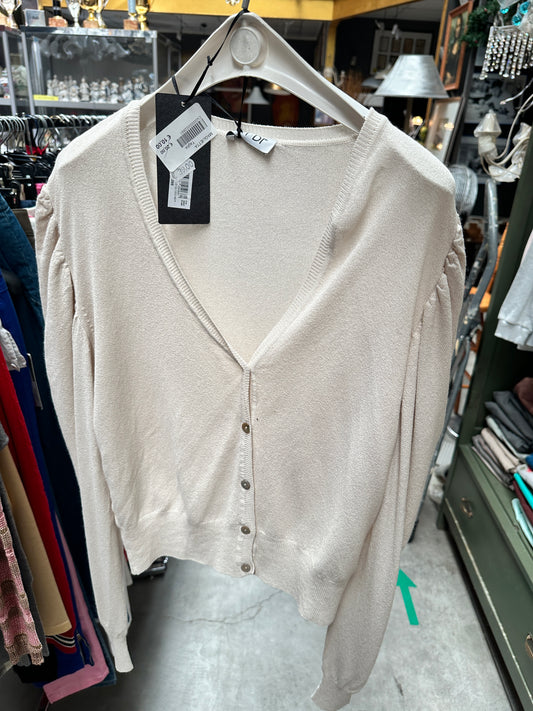 Maglione aperto grigio