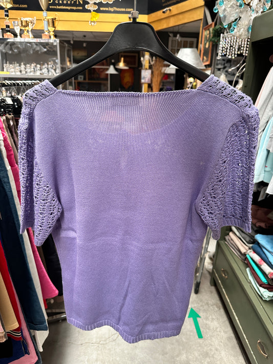 Maglia aperta con bottoni