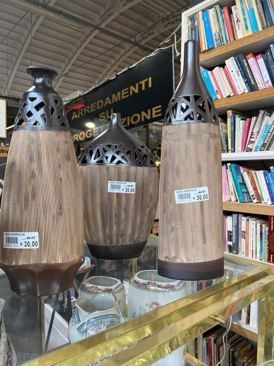 Vaso marrone