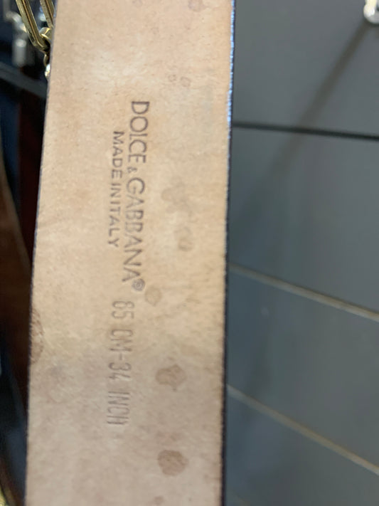 CINTURA DOLCE GABBANA