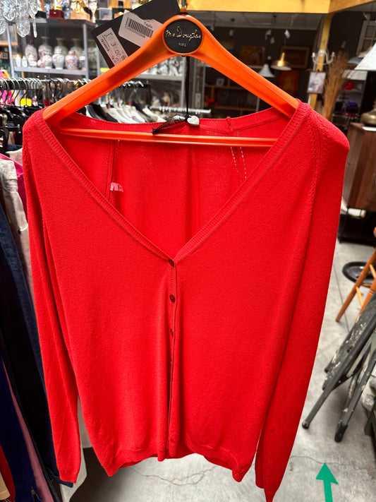Maglione aperto donna