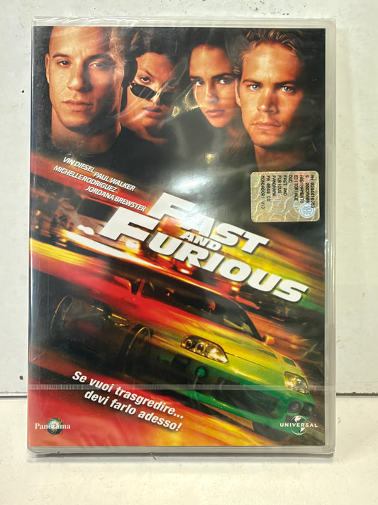 Fast and Furious – DVD Originale Italiano | Vin Diesel & Paul Walker – 2001