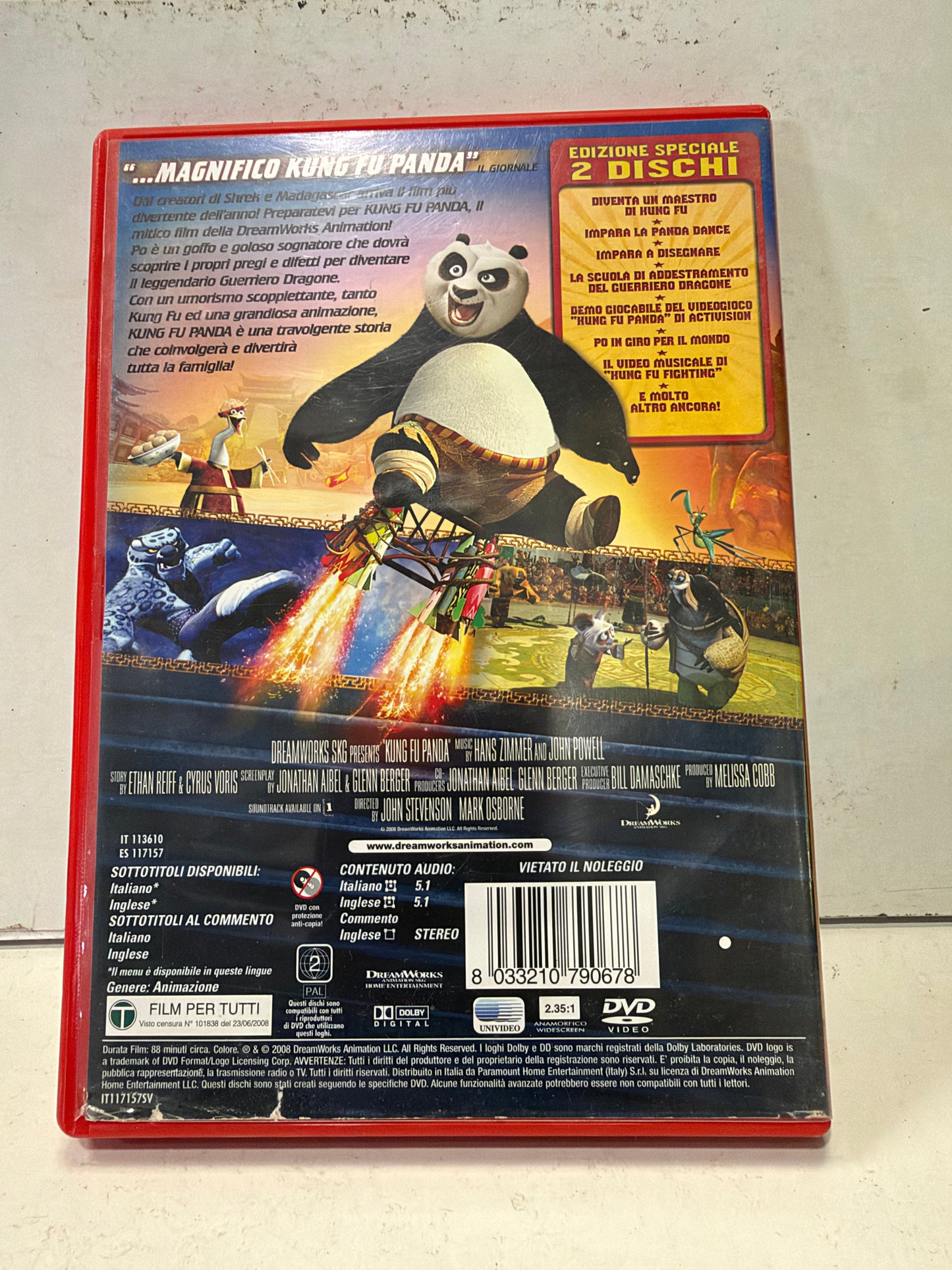 Kung Fu Panda – Edizione Speciale 2 Dischi DVD | DreamWorks – Italiano