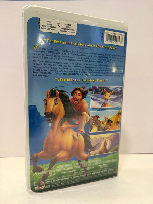 Spirit – Stallion of the Cimarron | VHS Originale DreamWorks