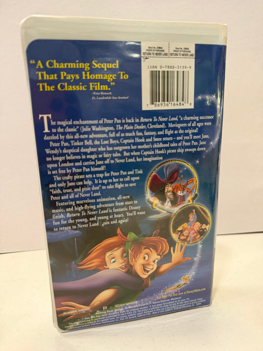 Peter Pan – Return to Never Land | VHS Originale Walt Disney