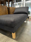 Rivestimento originale Ikea, sedia supplementare Longue - Ullevi grigio scuro (Usato)