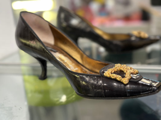 Dolce & Gabbana Décolleté in pelle