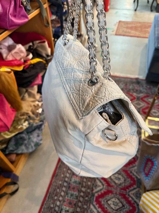 Borsa bianca da donna