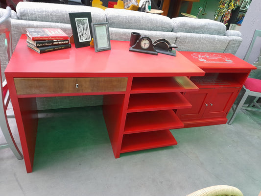 SCRIVANIA vintage Rossa