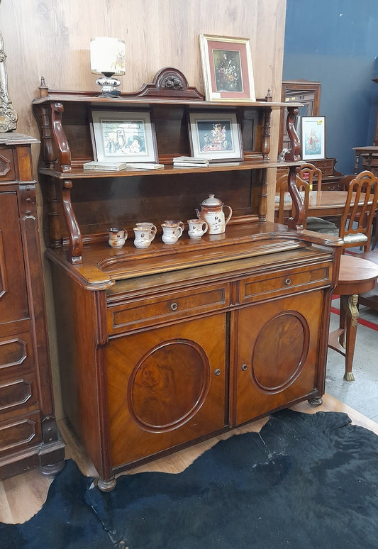 CREDENZA Biedermeier in noce