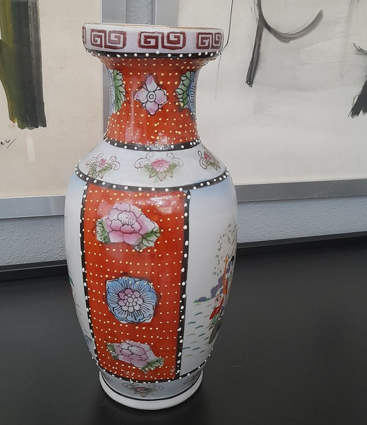 SATSOMA Geisha vaso decorativo
